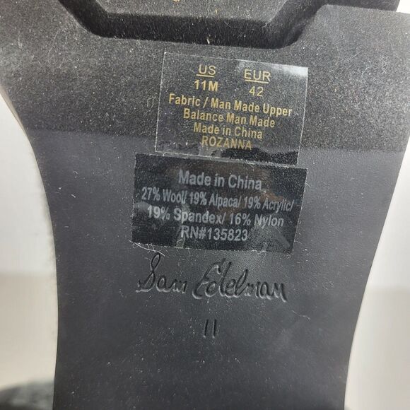 Sam Edelman Women's ROZANNA Ankle Boot Pull on Gray Size 11 M - Picture 14 of 16